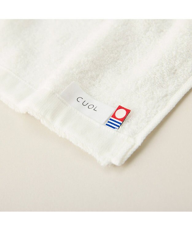 PRESENTERS ROOM CUOL タオルではじめるスキンケア / フェイスタオル　ホワイト×ミント -