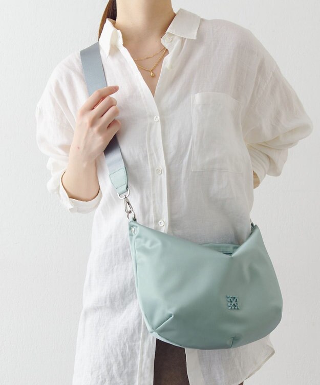 russet クラウズナイロン2WAYショルダーバッグ(CE-1621) Sax