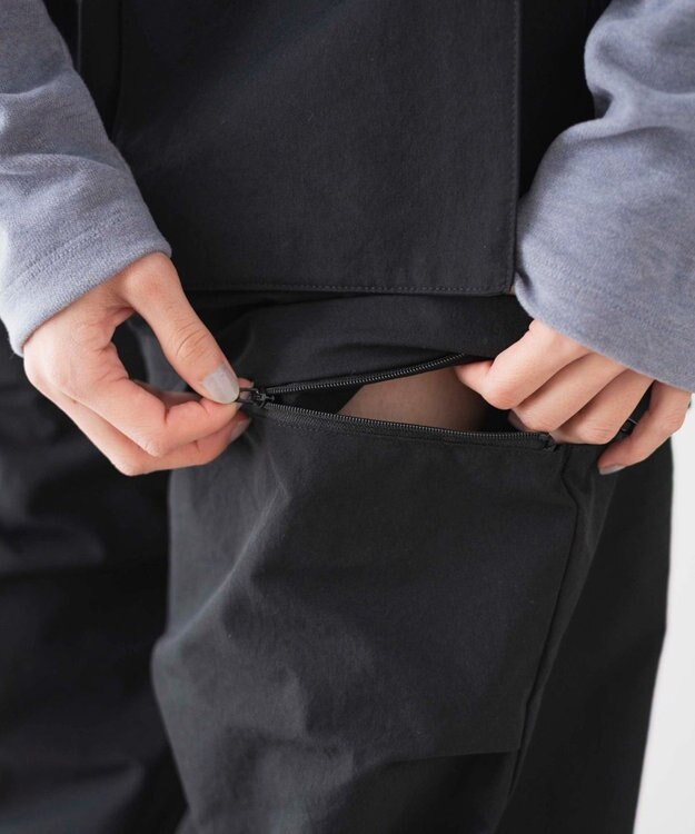 WEGO 2WAYパラシュートパンツ ブラック