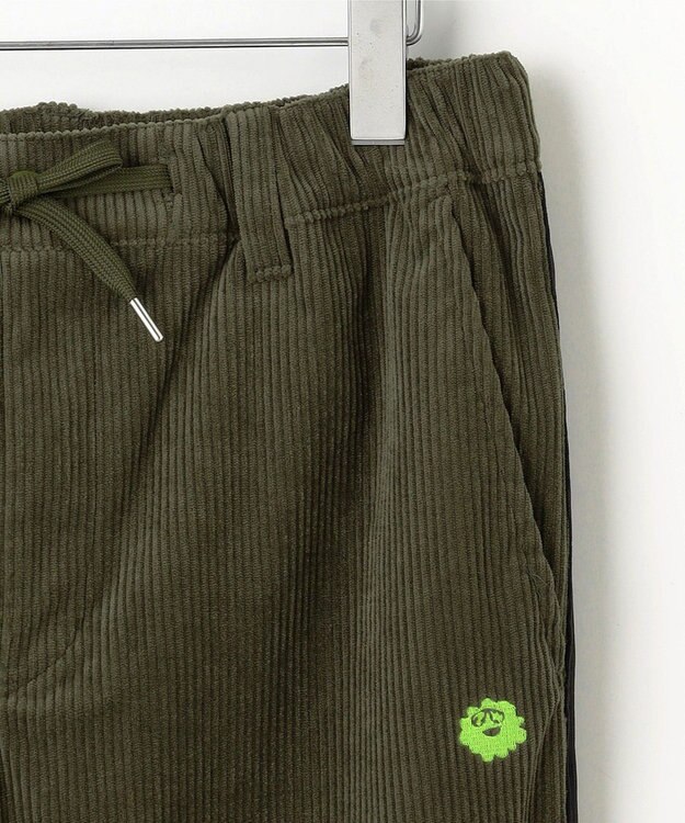 PW CIRCULUS 【MEN】サイドライン コーデュロイパンツ カーキ系