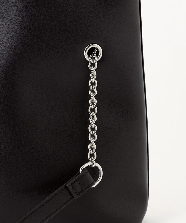 ICB 2WAYメタルハンドルトート ブラック系