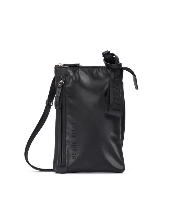 PELLE BORSA 縦型ポシェット Cheers チアーズ 5205 ブラック