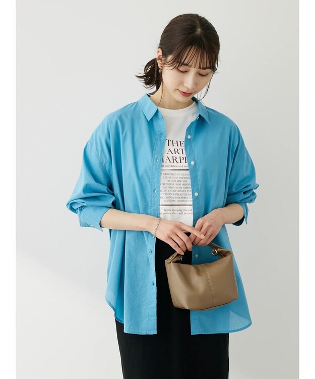 Green Parks 表紙風ロゴボックスＴシャツ Off White