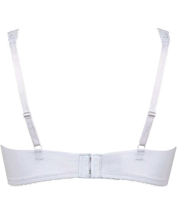 Wing ノンワイヤーブラ 軽いつけごこち 自然なまるみシルエット 背中すっきり 肩にくいこみにくいストラップ ブラジャー ブラ NB3023 ウイング／ワコール グレー