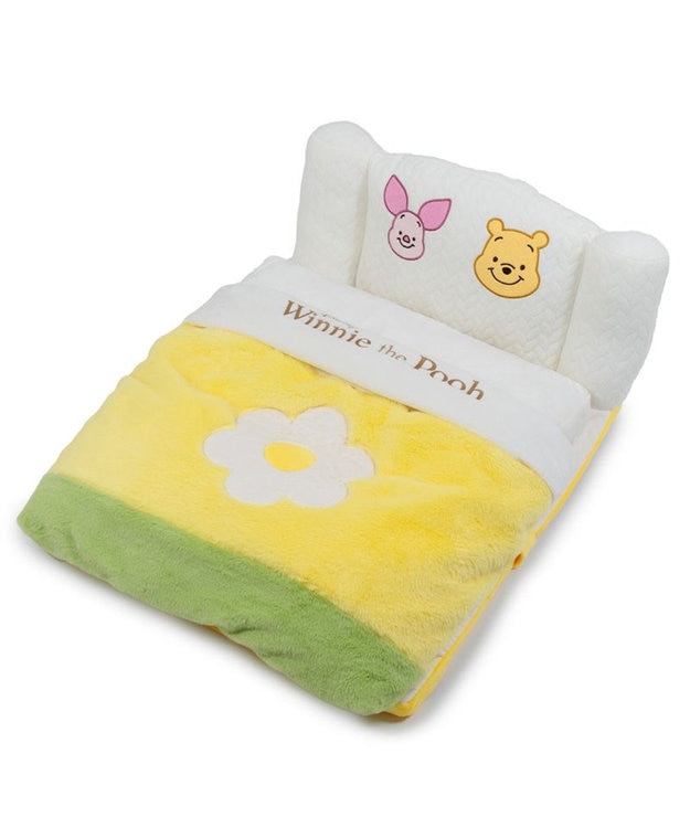 PET PARADISE ディズニー くまのプーさん すやすや ベッド 小型犬 イエロー