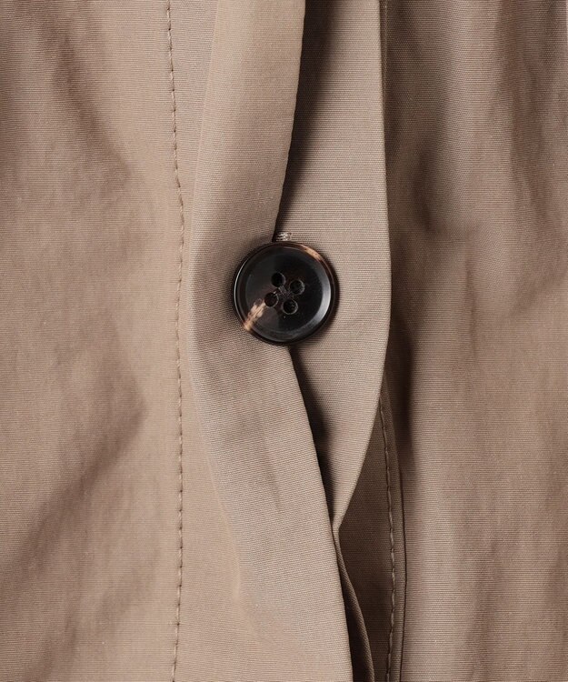 J.PRESS YORK STREET 【WOMEN】ミリタリーシャツワンピース ベージュ系