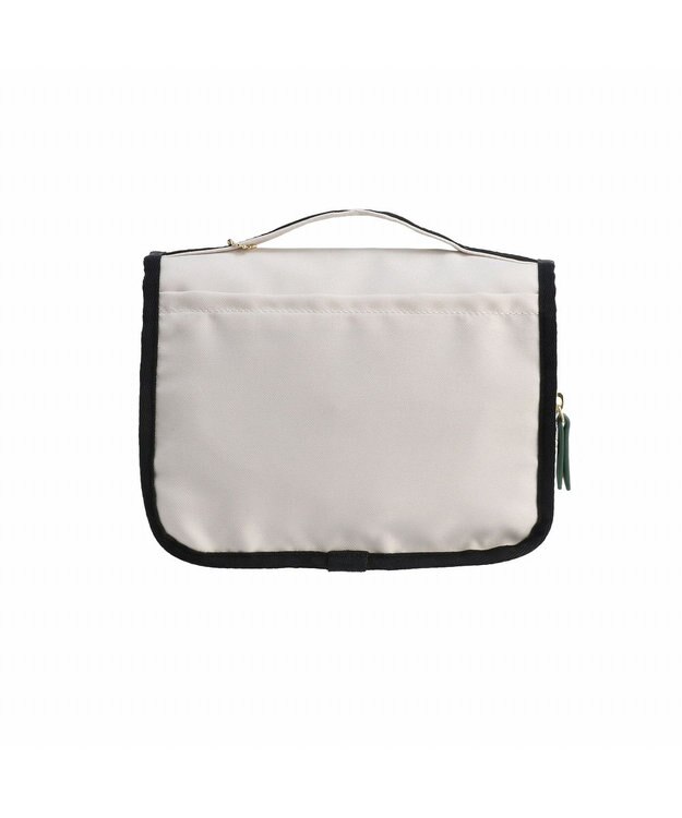 ACE BAGS & LUGGAGE HAyU × ace.  トラベルポーチ 猫柄 17826 アイボリー