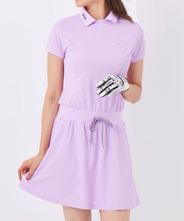 FILA GOLF／marie claire 【FILA GOLF】 ゴルフウェアワンピース パープル