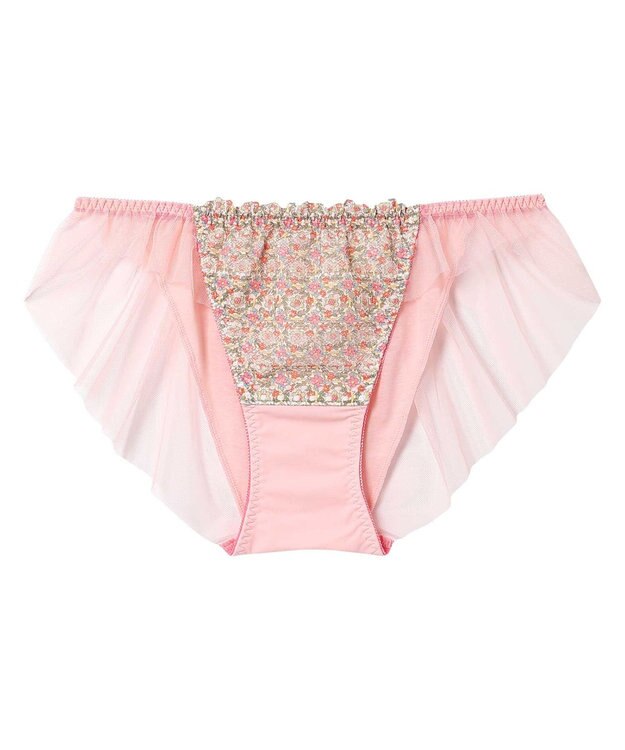 une nana cool MADE WITH LIBERTY FABRIC 【綿混】レースショーツ LB