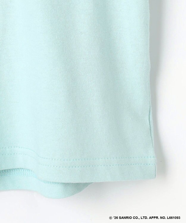 ANY KIDS 【シナモロール×ANY KIDS】プリント 半袖Tシャツ ミント