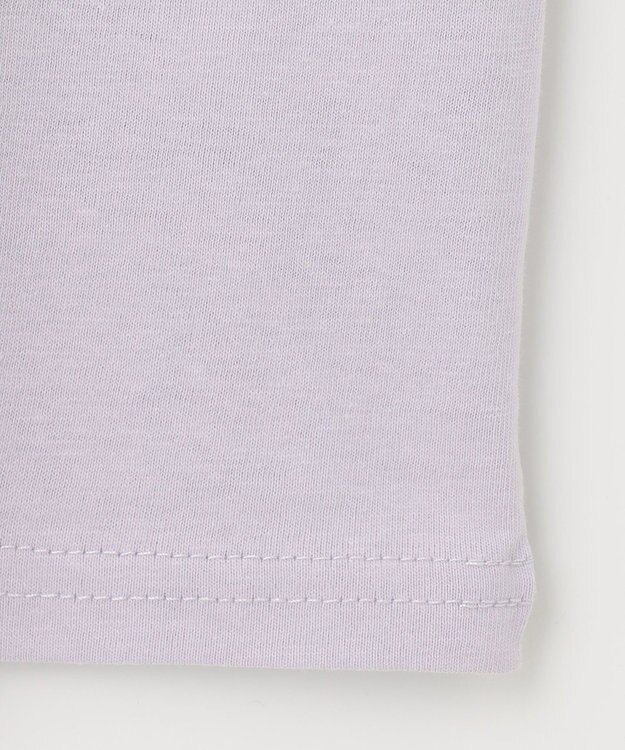 ANY KIDS 水彩風 アニマルプリント Ｔシャツ サックスブルー×ネコ