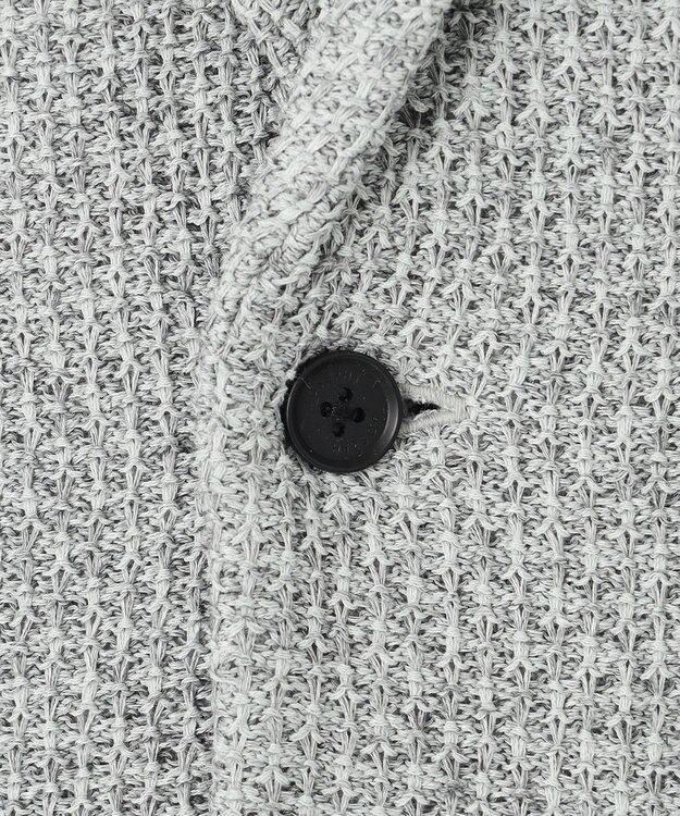 JOSEPH HOMME ストロータックステッチ　ニットジャケット ライトグレー系3