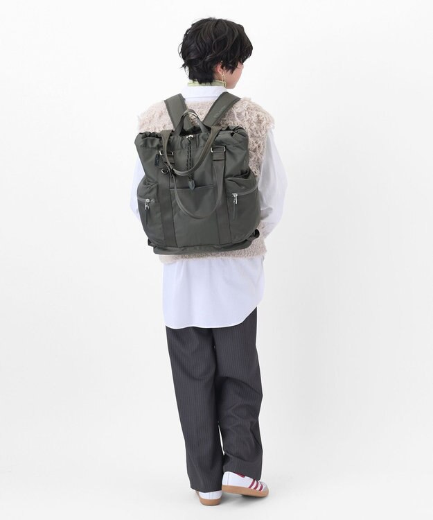 ACE BAGS & LUGGAGE W&.Day/Night アワイ 2WAYトート A4サイズ 14.0インチPC収納 20502 ダブルアンドデイナイト ウォームグレー