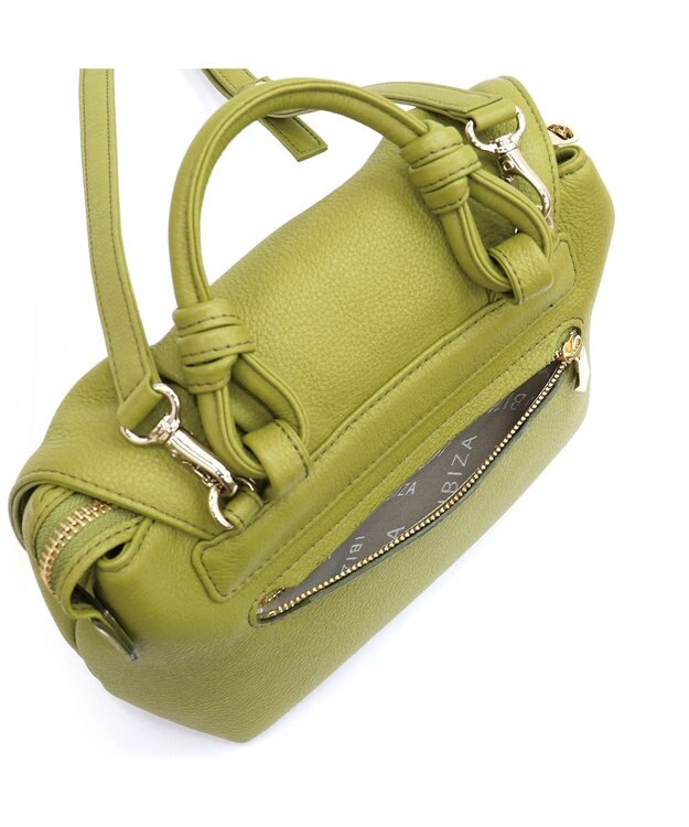 IBIZA マティース　2WAYショルダーバッグ(S) 黄緑