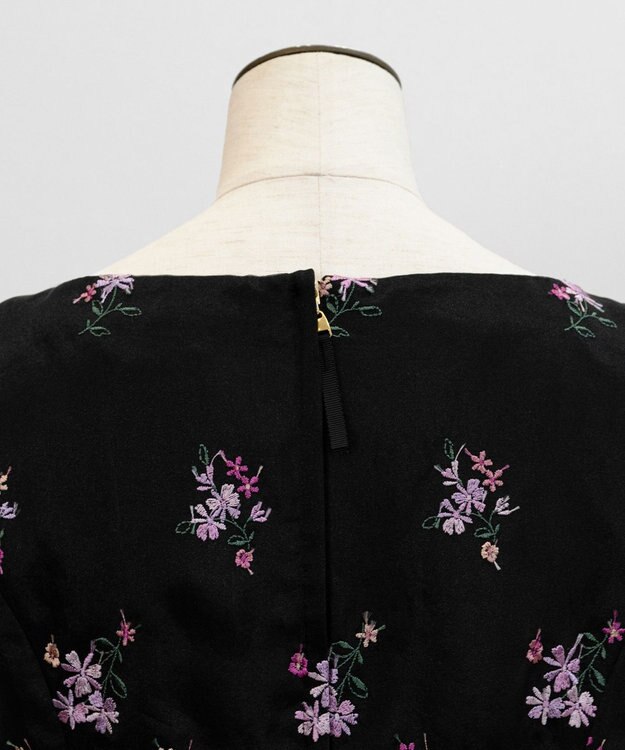 TOCCA 【キャンセル分販売！】【洗える】FRAGRANCE OF FLOWERS ドレス ブラック系