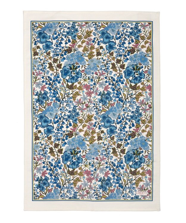 LIBERTY. エドナ ティータオル ブルー