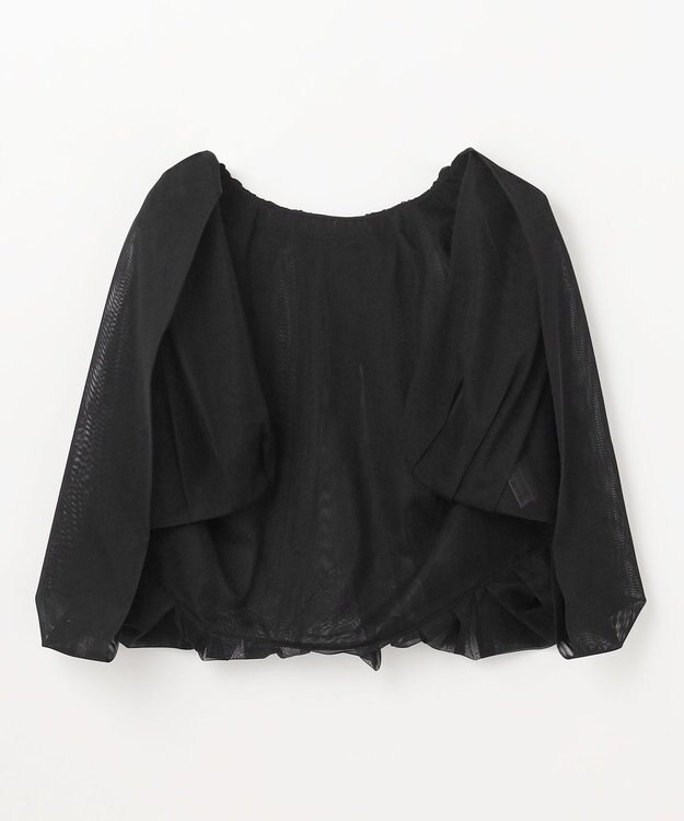 GRACE CONTINENTAL チュールボレロ ブラック