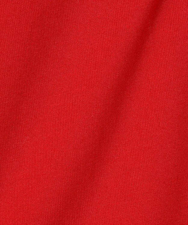 uncrave プレーンジャージー 2WAYレースアップトップス レッド