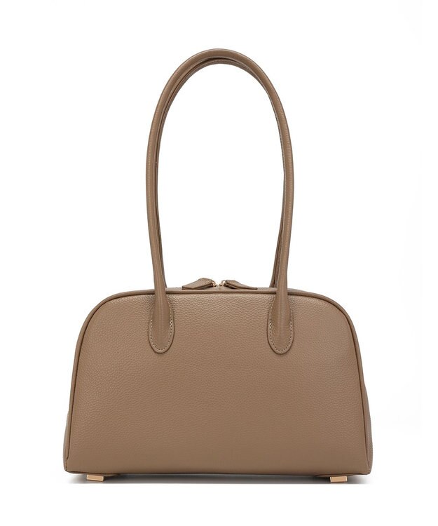 style code 【SNSで話題商品】本革ロングハンドルボストン　軽量　B5対応 トープ