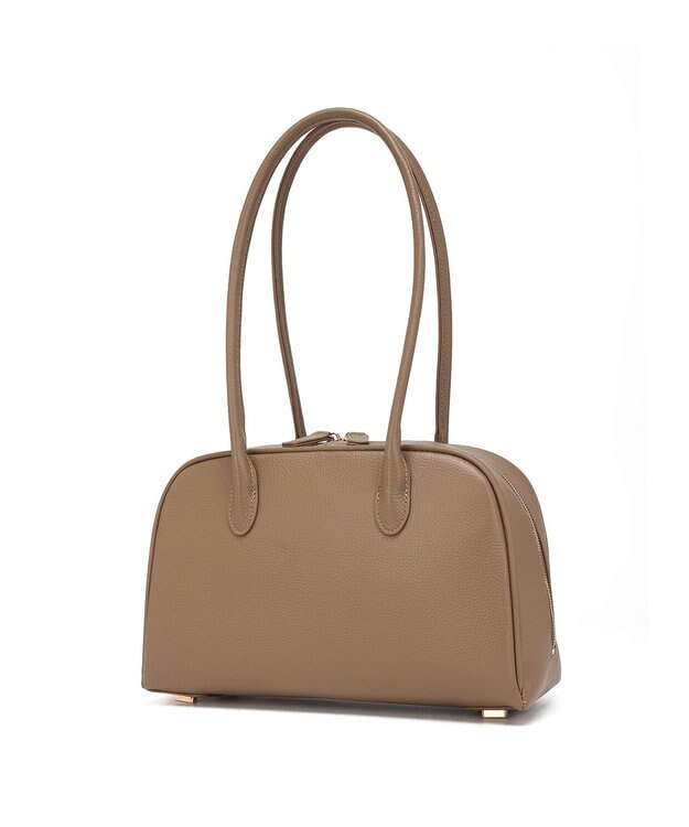 style code 【SNSで話題商品】本革ロングハンドルボストン　軽量　B5対応 トープ