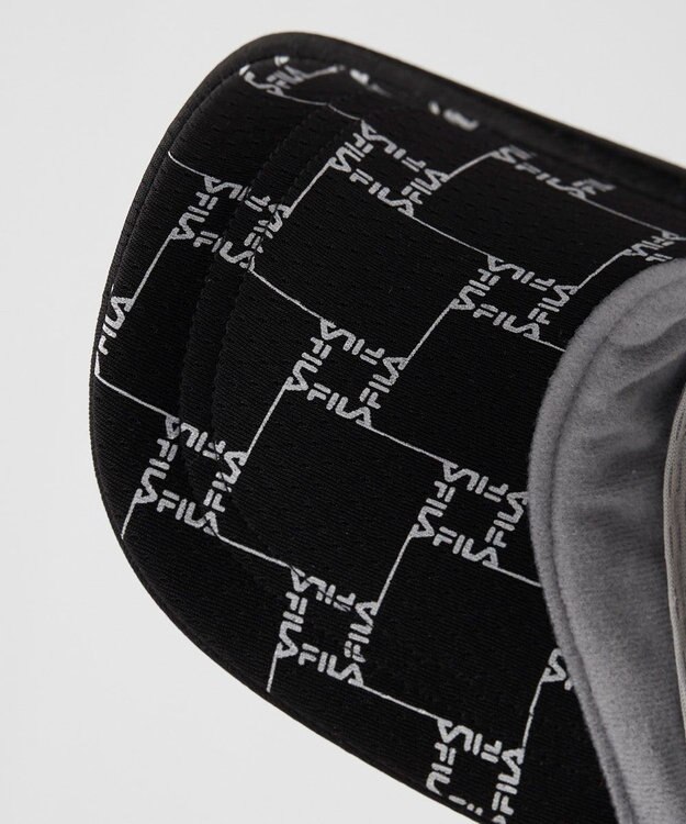 FILA GOLF／marie claire 【FILA GOLF】サンバイザー ブラック