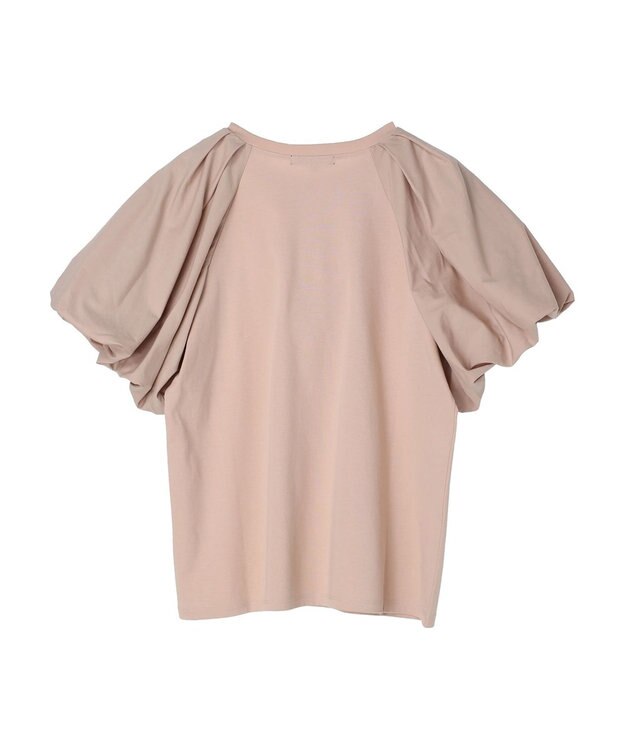 Green Parks ・ＳＵＧＡＲ　ＳＰＯＯＮ　バルーンスリーブＴシャツ Pink Beige