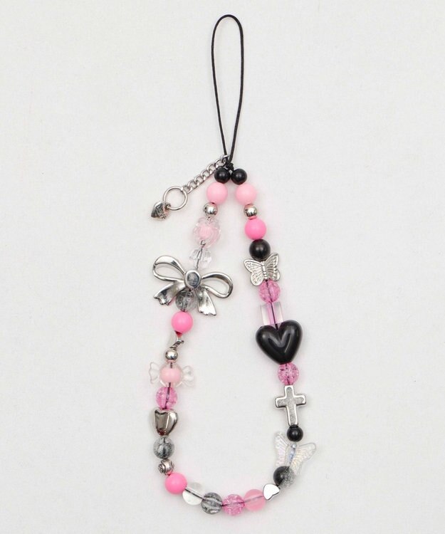 WEGO ビーズストラップキーホルダーG 柄5