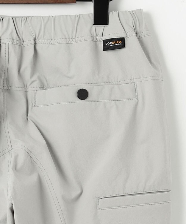 JOSEPH ABBOUD MOUNTAIN 【レディースシルエット・2WAYストレッチ/撥水】コーデュラ クライミング パンツ ライトグレー系