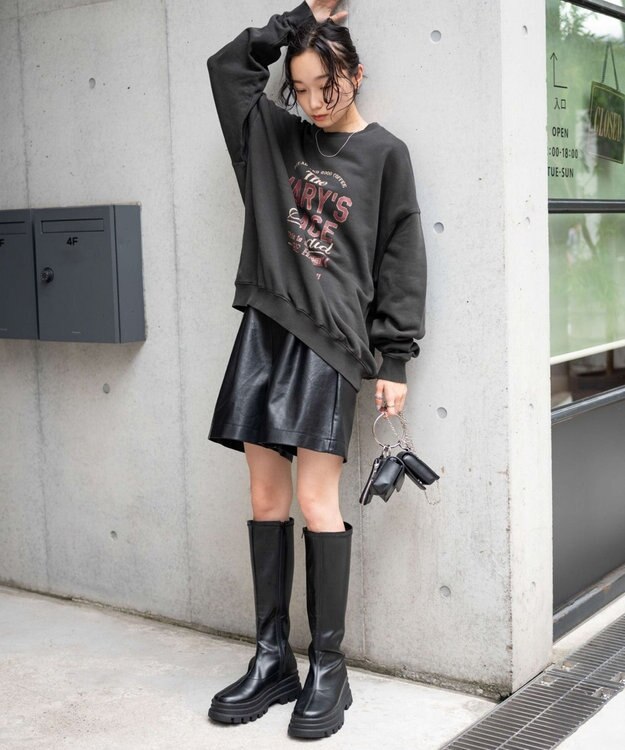 WEGO ピグメントスウェット 柄2