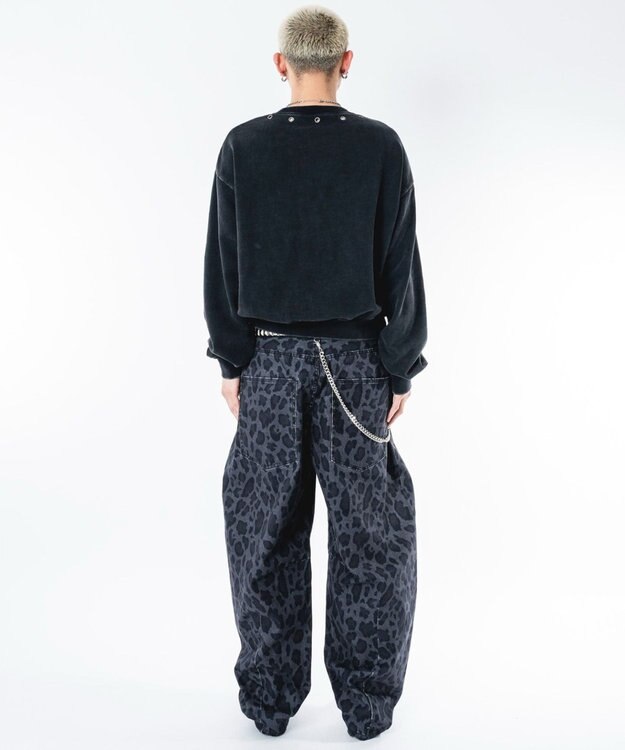 WEGO 【ユニセックス着用ITEM】ブリーチハトメロゴプルオーバー ブラックその他