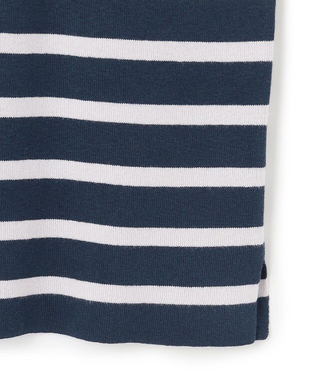 J.PRESS YORK STREET 【UNISEX】バスクボーダー ニット ブルー系1