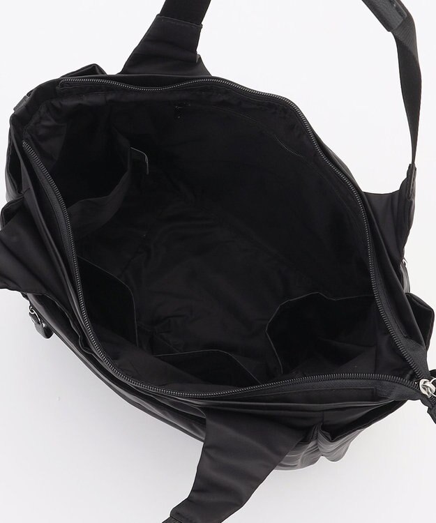 LA BAGAGERIE 【MONICA】ラウンド2WAYトートバッグ ブラック