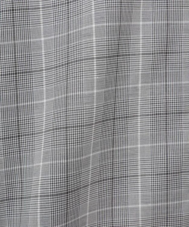 Green Parks サイドドロストショート丈シャツ（チェック） Check