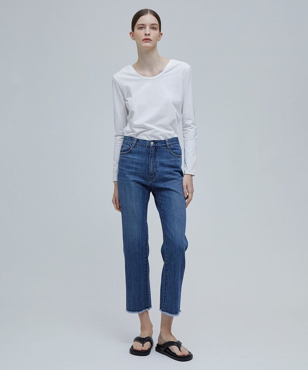 BEIGE， BROIS / ロングTシャツ White