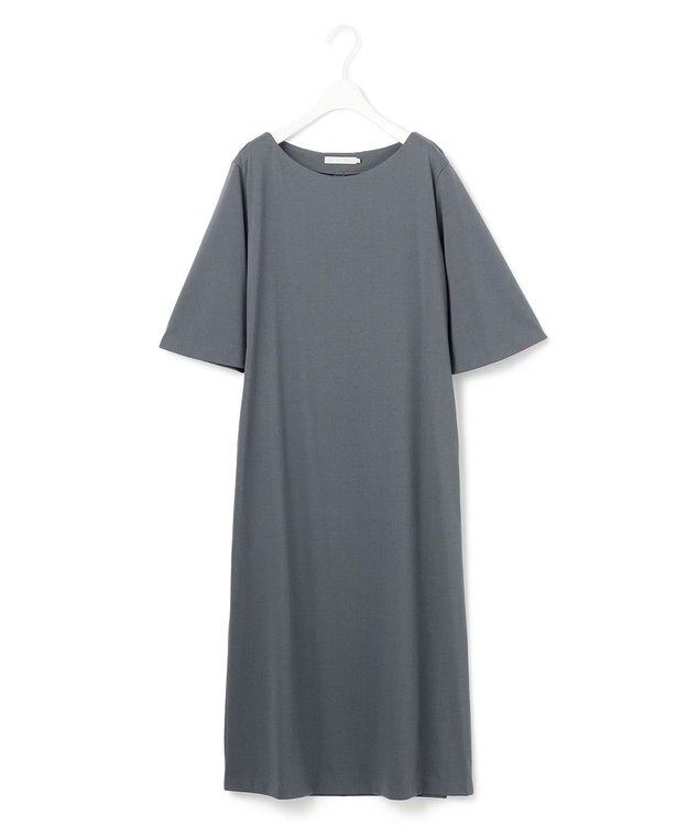 ICB L 【洗える】 ハイゲージプレーティング ワンピース スレートブルー系