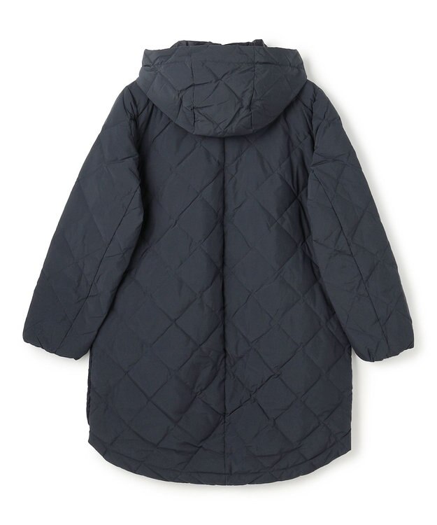 UNFILO 【自宅で洗濯OK / 軽量で暖かい】TAIONコラボ 2WAY キルティングダウン ネイビー