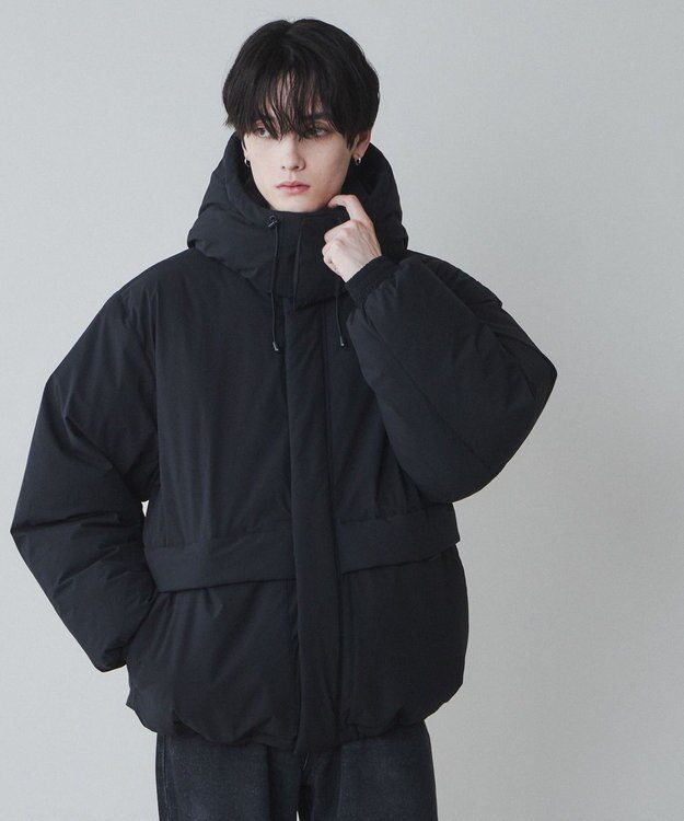 WEGO SORONA（R）　ミリタリーパテッドブルゾン ブラック