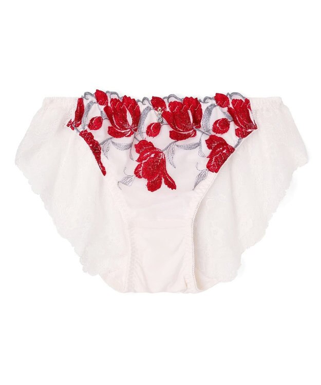 San-ai Resort（三愛水着楽園） エレガントコレクション【2407】デザインショーツ レッド