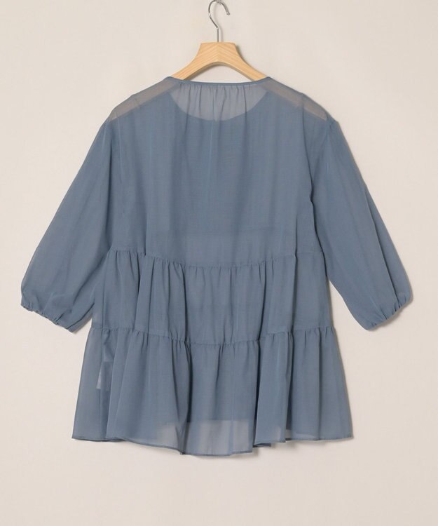 ONWARD Reuse Park 【組曲】ブラウス春夏 ブルー