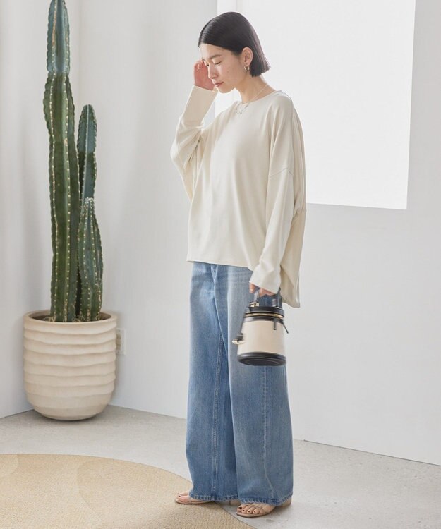 AMERICAN HOLIC ポンチコクーンカットプルオーバー Ivory