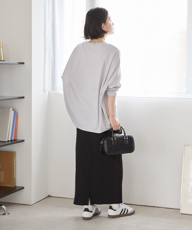 AMERICAN HOLIC ポンチコクーンカットプルオーバー Light Gray