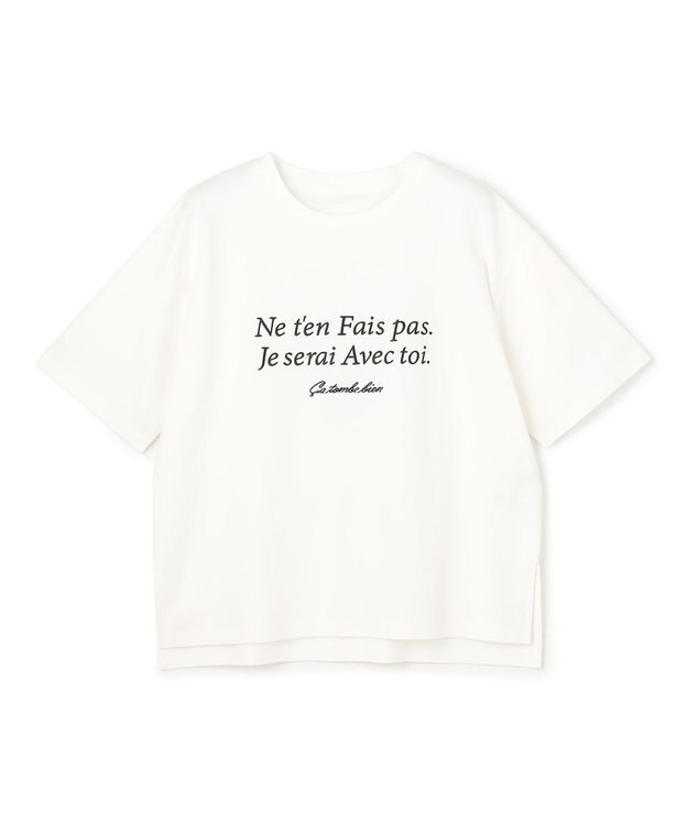 UNFILO 【新色追加/VERY掲載】BEAUTY FORM-T cotton ロゴ ハーフスリーブ Tシャツ [NEW]オフ②