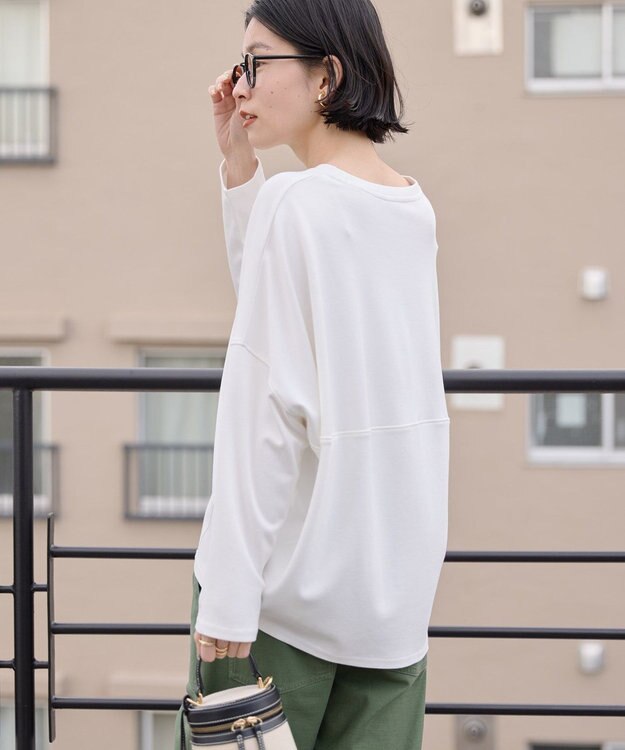 AMERICAN HOLIC ポンチコクーンカットプルオーバー Off White