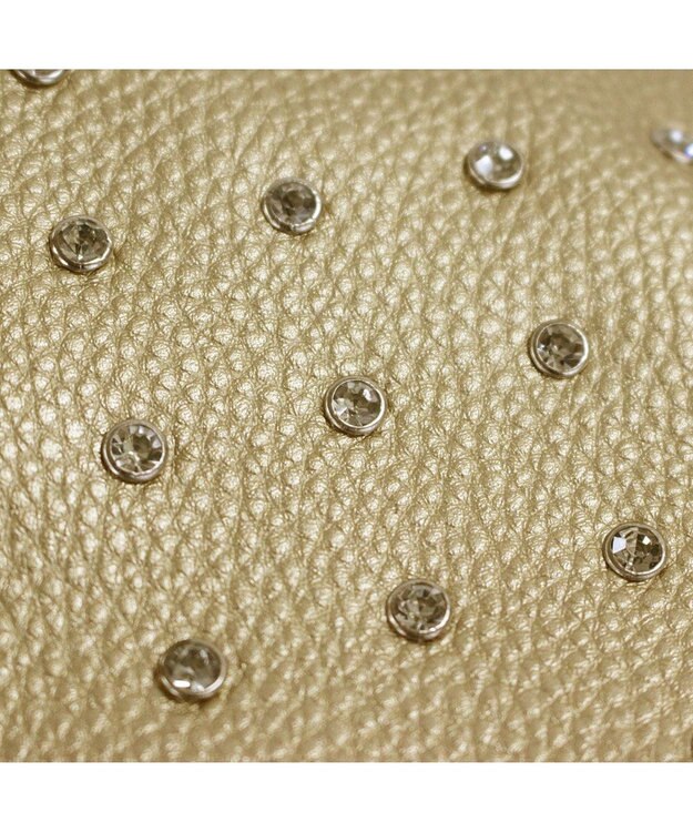 ROOTOTE 0662【直営店限定:ミニショルダー】ベビールー.クリスタル.ストーン-A 03：ライトゴールド