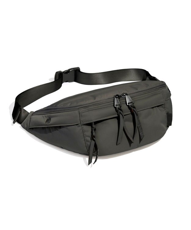 ACE BAGS & LUGGAGE UNTRACK CITY/DS ボディバッグ  360g ウエストバッグ 軽量 60398 アントラック グレー