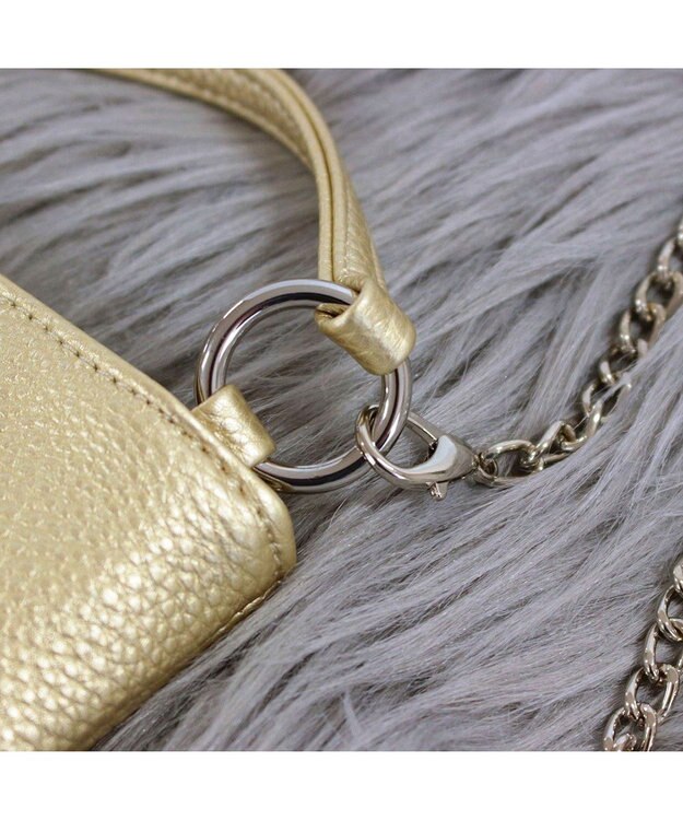 ROOTOTE 0662【直営店限定:ミニショルダー】ベビールー.クリスタル.ストーン-A 03：ライトゴールド