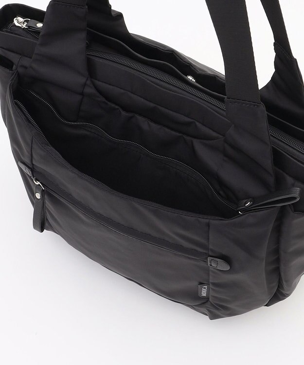 LA BAGAGERIE 【MONICA】ラウンド2WAYトートバッグ ブラック