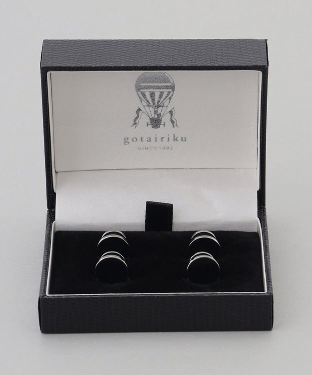 GOTAIRIKU 【WEAR BLACK】フォーマル スタッズボタン ブラック系