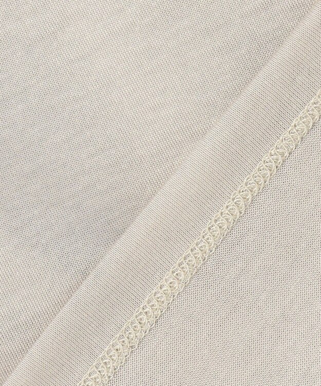 J.PRESS LADIES 【洗える・接触冷感】ジャージー ブルゾン グレージュ系