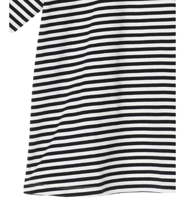 Green Parks 汗染み防止クルーネックＴシャツ Border